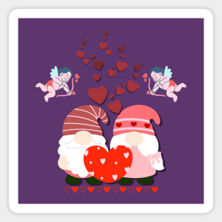 Cupid shot Sticker